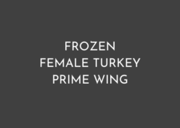 FROZEN FEMALE TURKEY PRIME WING