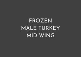 FROZEN MALE TURKEY MID WING