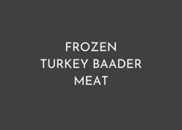 FROZEN TURKEY BAADER MEAT